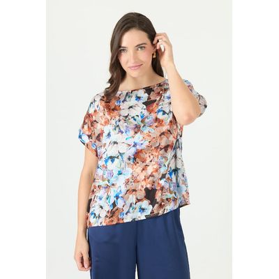 Imagen 2 del producto Blusa multicolor estampada 2391