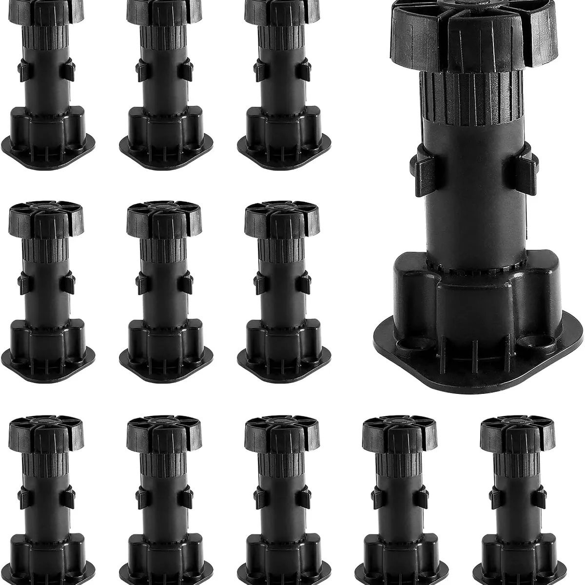 KUANGYE - Pata Regulable Para Zócalo 100mm - 120mm Set De 4 Unidades