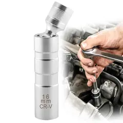 KUANGYE - Dado Bujía Magnético 360° 16mm