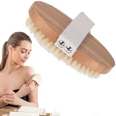 KUANGYE - Cepillo Exfoliante Corporal Cerdas Naturales Sin Plastic
