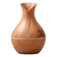 LISM - Humidificador Aromatizador Ultrasonico Diseño Madera 130 Ml