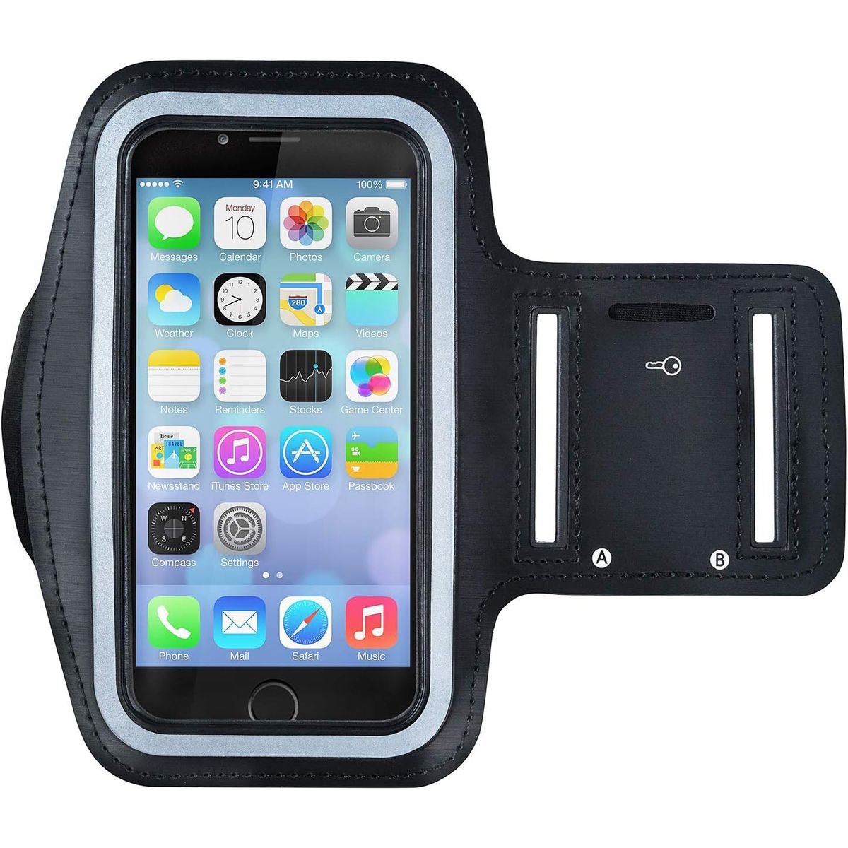 KUANGYE - Brazalete Para Celular Xxl Hasta 7 Pulgadas Deportivo Correr