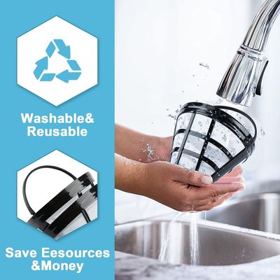 Imagen 2 del producto 2 Filtro Malla Filtro De Café Reutilizable Estilo