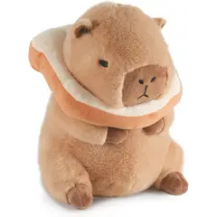 PUREPOWER - Peluche Capibara Tostado - Almohada Regalo Niños 30cm