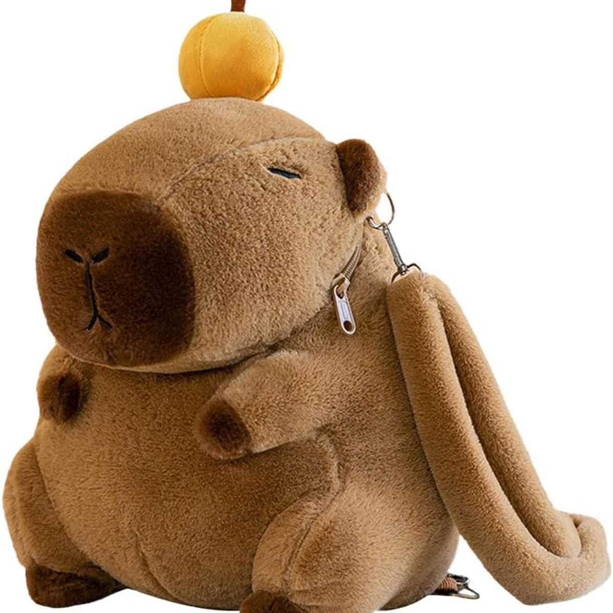PUREPOWER - Mochila Peluche Capibara Divertida - Regalo Suave para Niños