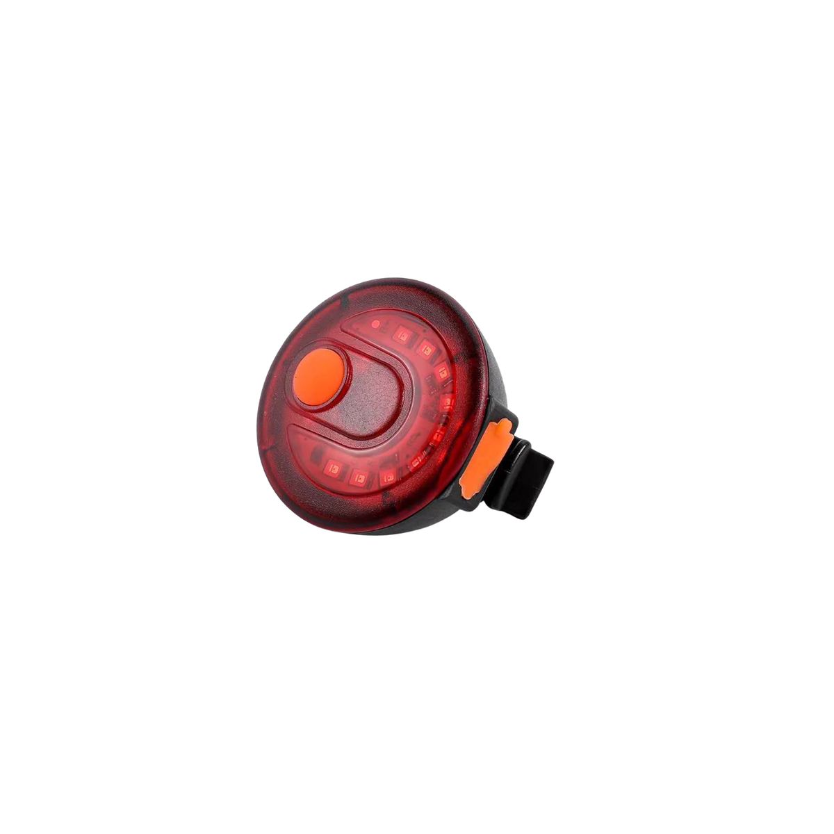 GENERICO - Luz Trasera Roja Redonda Led Recargable Usb Bicicleta