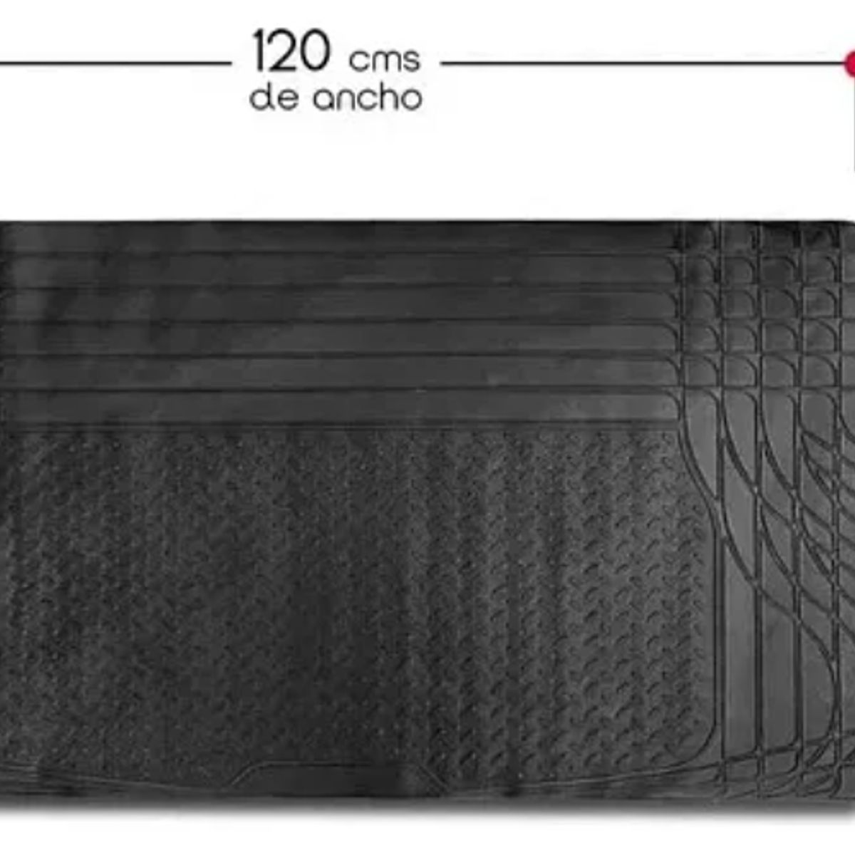 GENERICO - Alfombra Cubre Maletero De Goma Para Autos Y Suv Universal