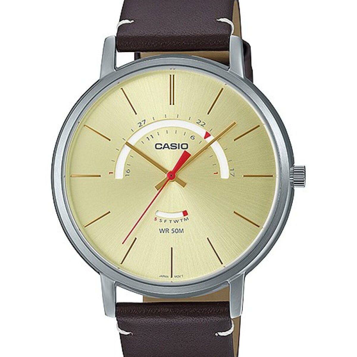 CASIO - RELOJ CASIO MTPB105L-9AV HOMBRE ANALOGO CALENDARIO DOBLE