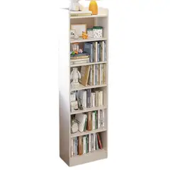 DETODOYMAS - Librero 6 alturas 180x42x22cm Chic Home - Blanco