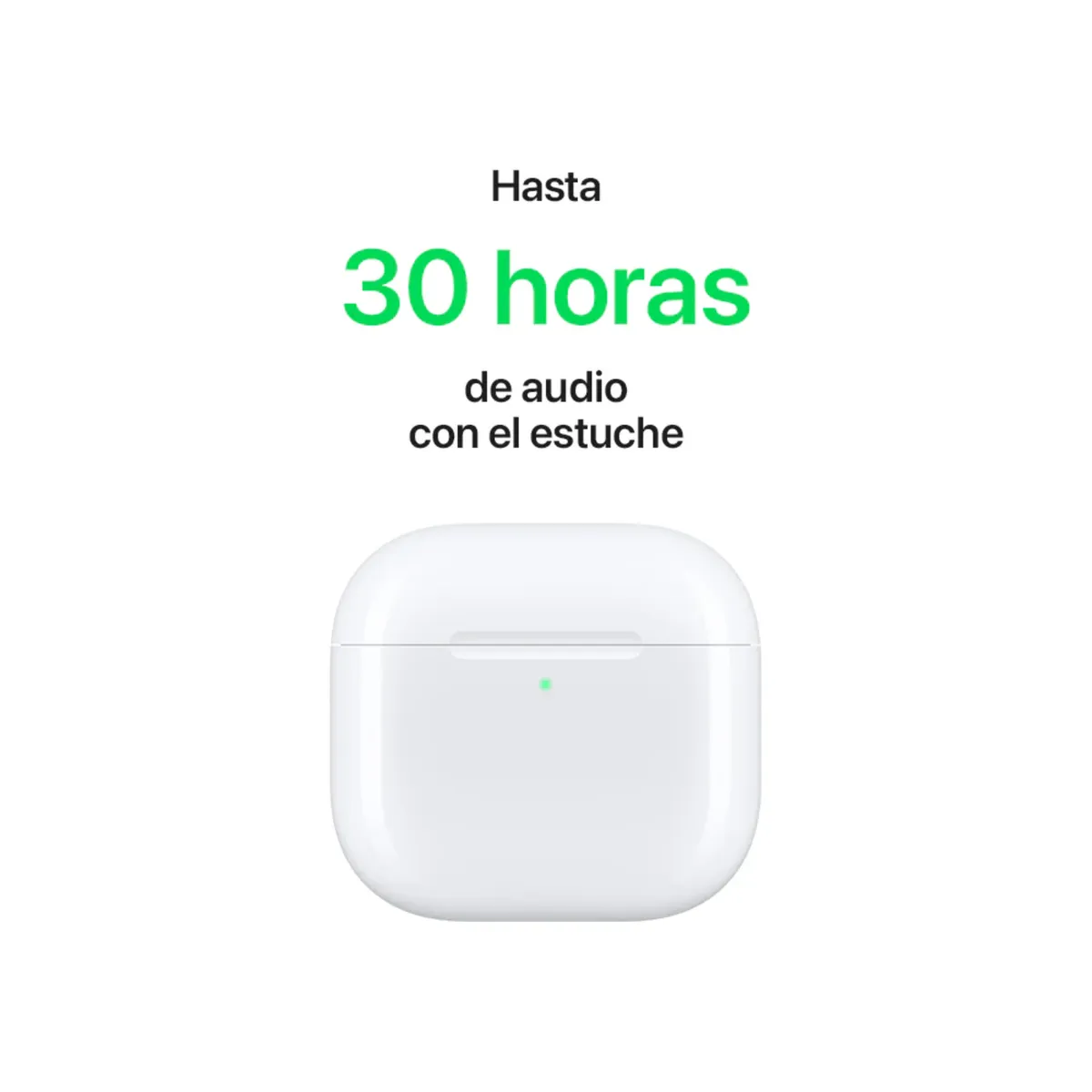 APPLE - Apple AirPods con Estuche de carga  (4ta Gen.)