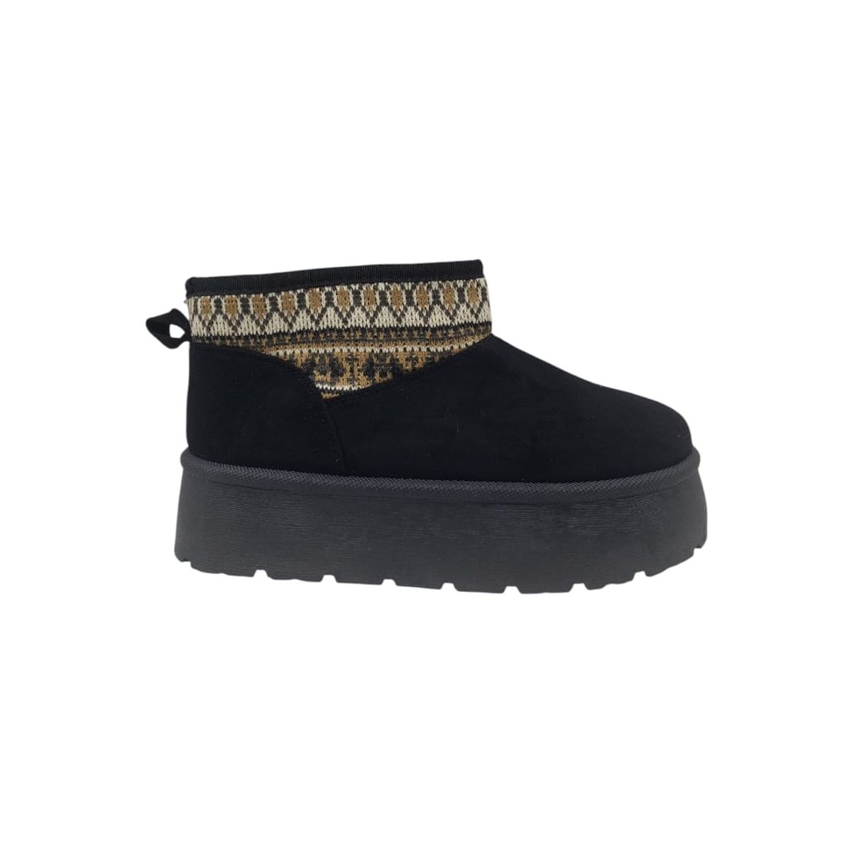 HERIEL - Bota Pantubota Negra Mujer