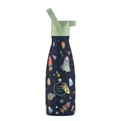 GENERICO - Botella térmica NIÑOS COOL BOTTLES - Space Rockets