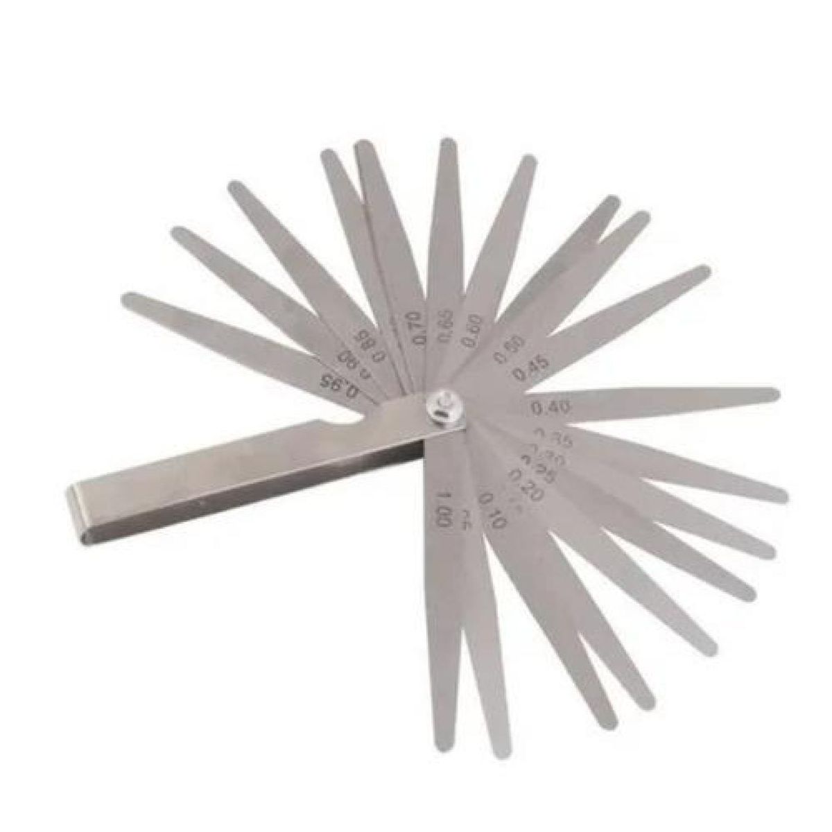 TACTIX - Feeler galga 15 Hojas Milimétrico Tactix 386115 - Multicolor