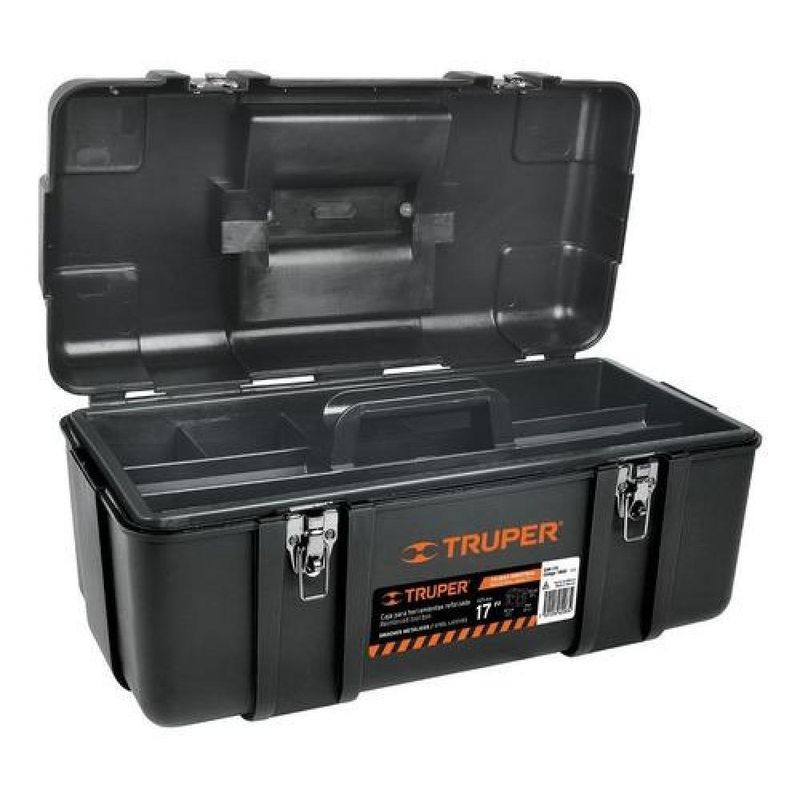 TRUPER - Caja De Herramientas Industrial Truper 17 - Negro