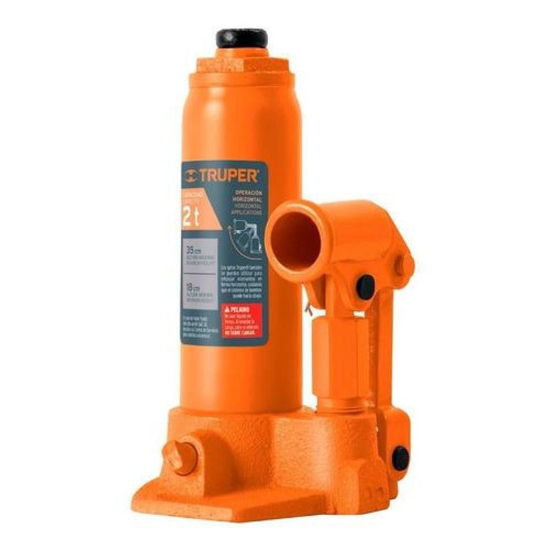 TRUPER - Gata Hidraulica Tipo Botella 2tn Truper - Multicolor