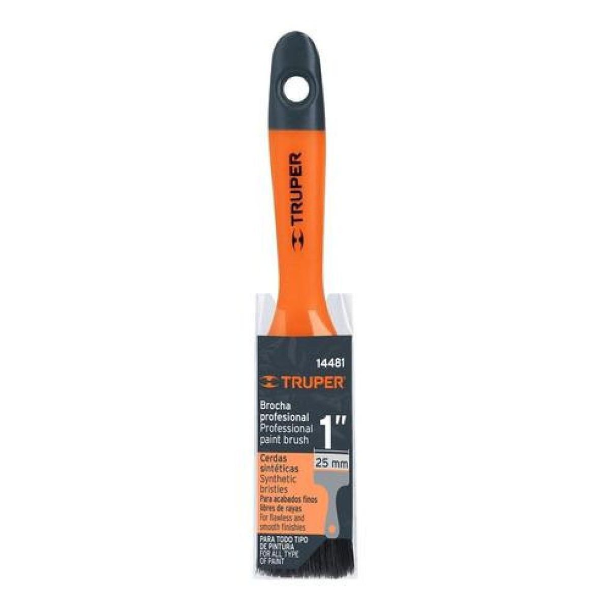 TRUPER - Brocha Profesional Uso General Truper 1 25.4mm