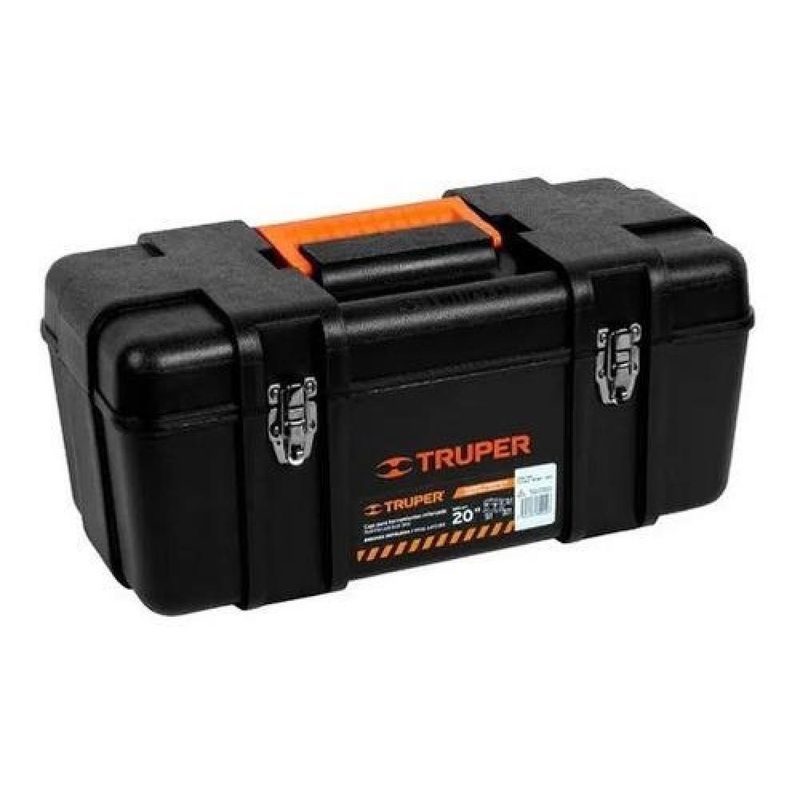 TRUPER - Caja De Herramientas Industrial 20 Truper Chp-20x - Negro