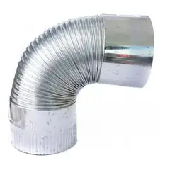 TRUPER - Codo F Galvanizado 90 Grados X 5puLG - Multicolor
