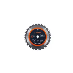 TRUPER - Disco Sierra Circular 7 14 Pulgadas 24 Dientes - Multicolor