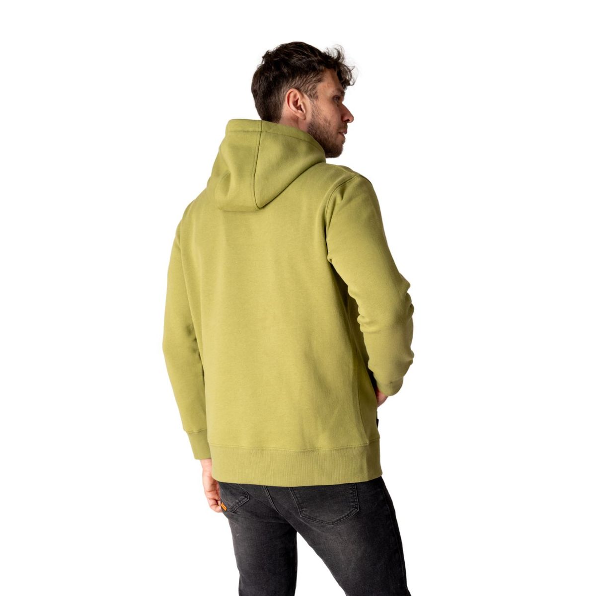 LENGA - Polerón Hombre Con Capucha Y Botones Algodón Orgánico Fitz Roy Lenga