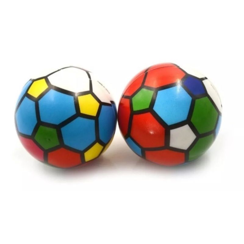 GENERICO - Pack 6 pelotas antiestrés para niños y adultos
