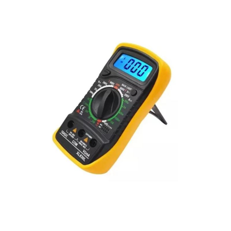 GENERICO - Tester Multitester Multímetro Digital Pantalla Lcd Xl-830l