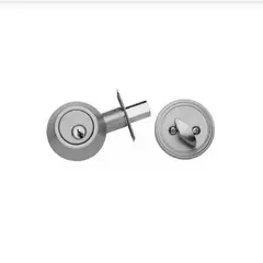 POLI - Cerradura Chapa De Seguridad Cerrojo Simple Aceroinox 35 a 50mm