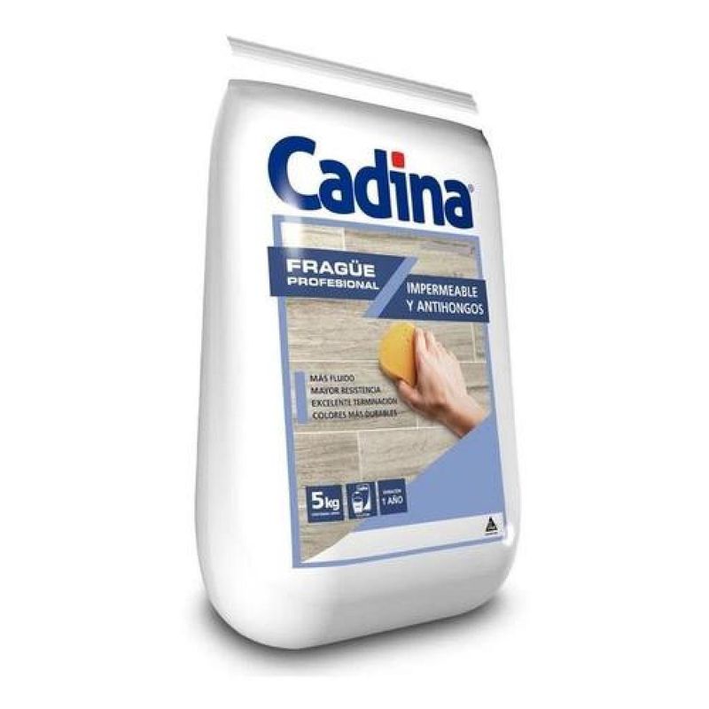 GENERICO - Frague Fluido Azul Murato 1kg Impermeable Antihongos Cadina - Multicolor