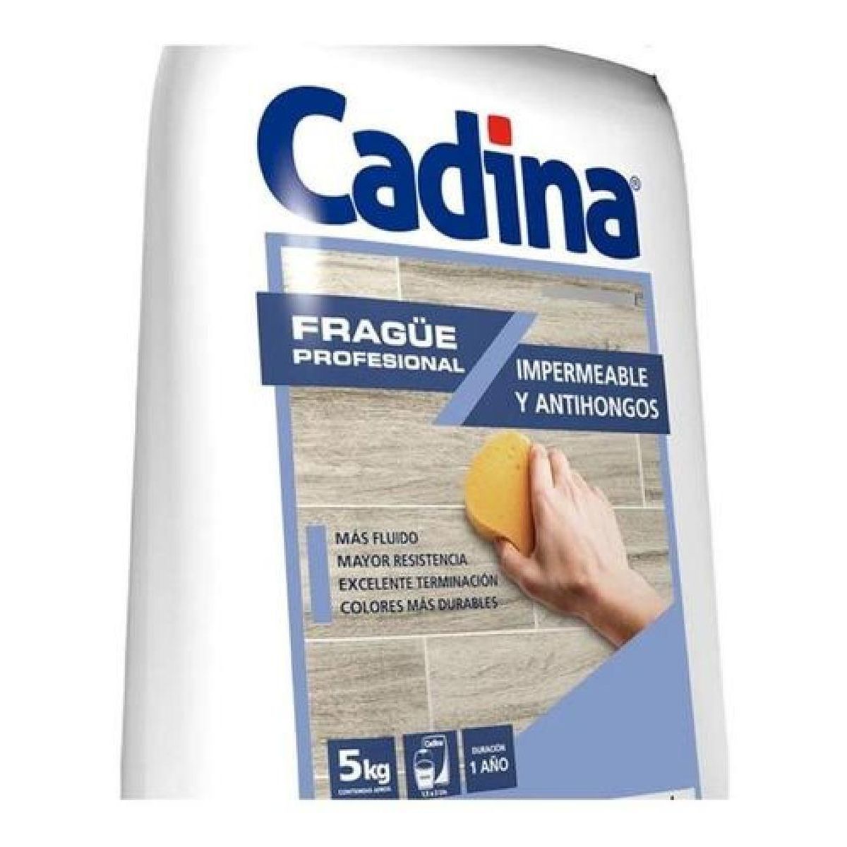 GENERICO - Frague Fluido Azul Murato 1kg Impermeable Antihongos Cadina