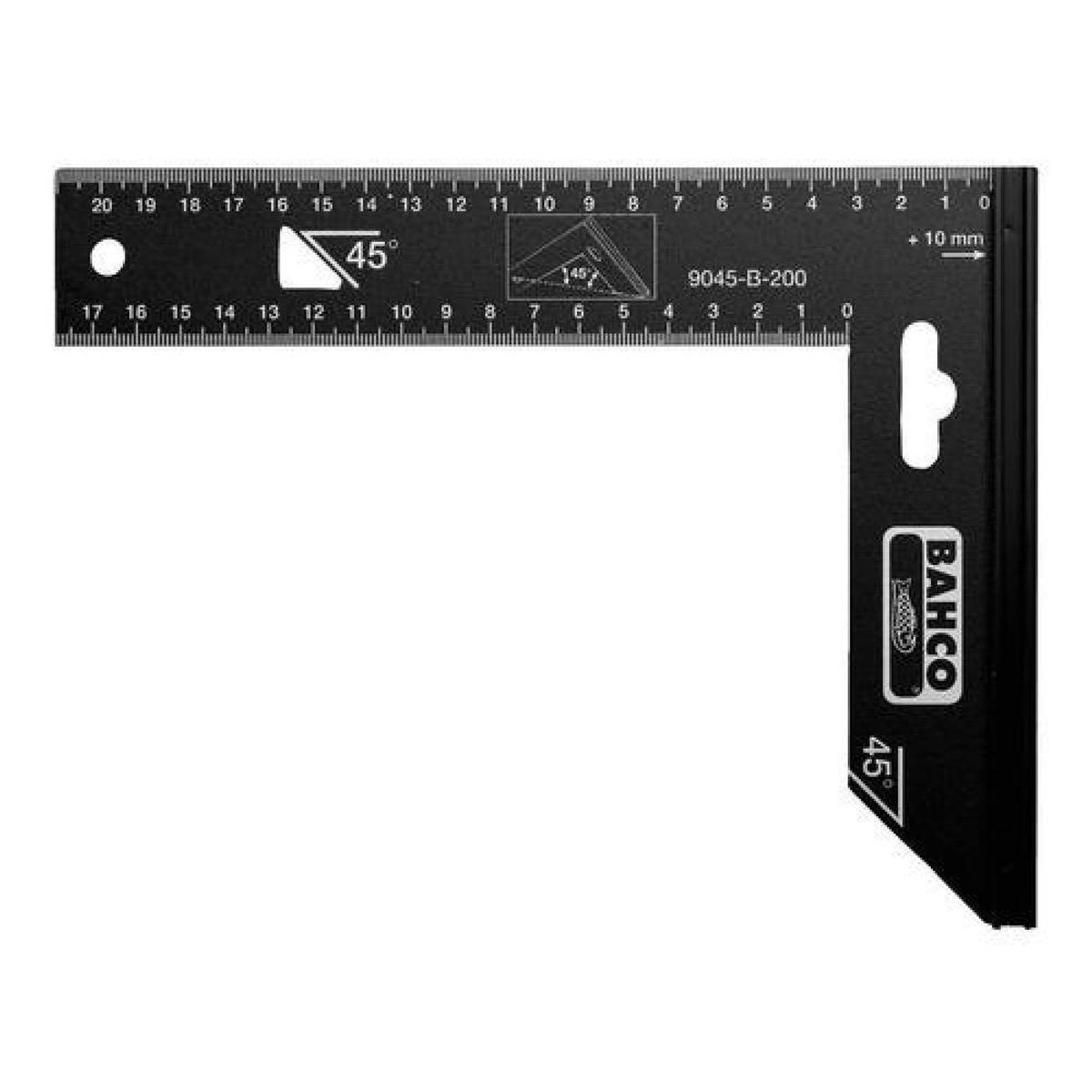 BAHCO - Escuadras De Carpintero Con Hoja De Acero Bahco 9045-b