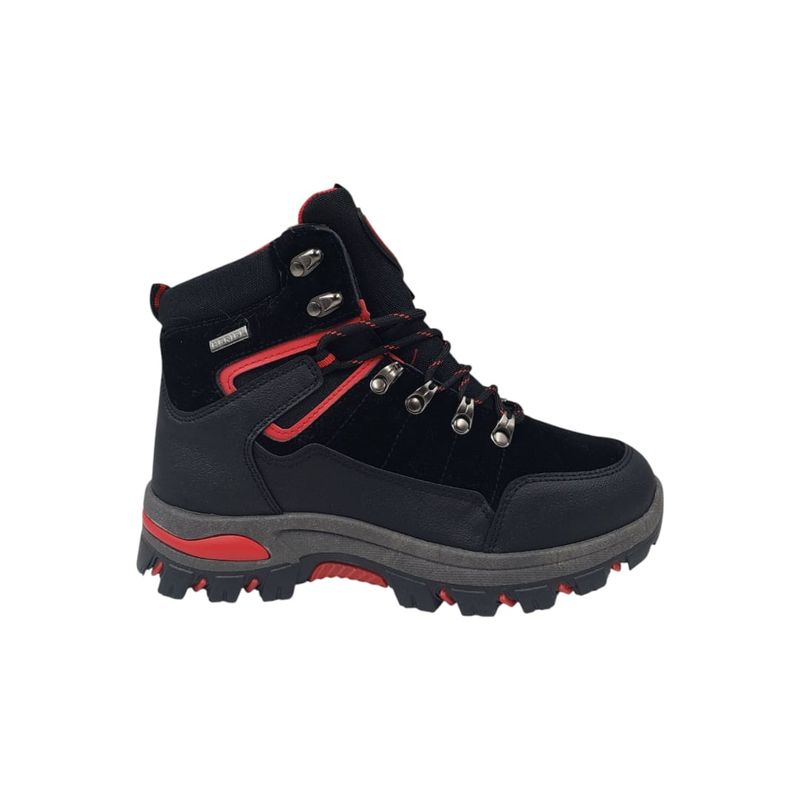 HERIEL - Zapatilla Negra Outdoor Mujer