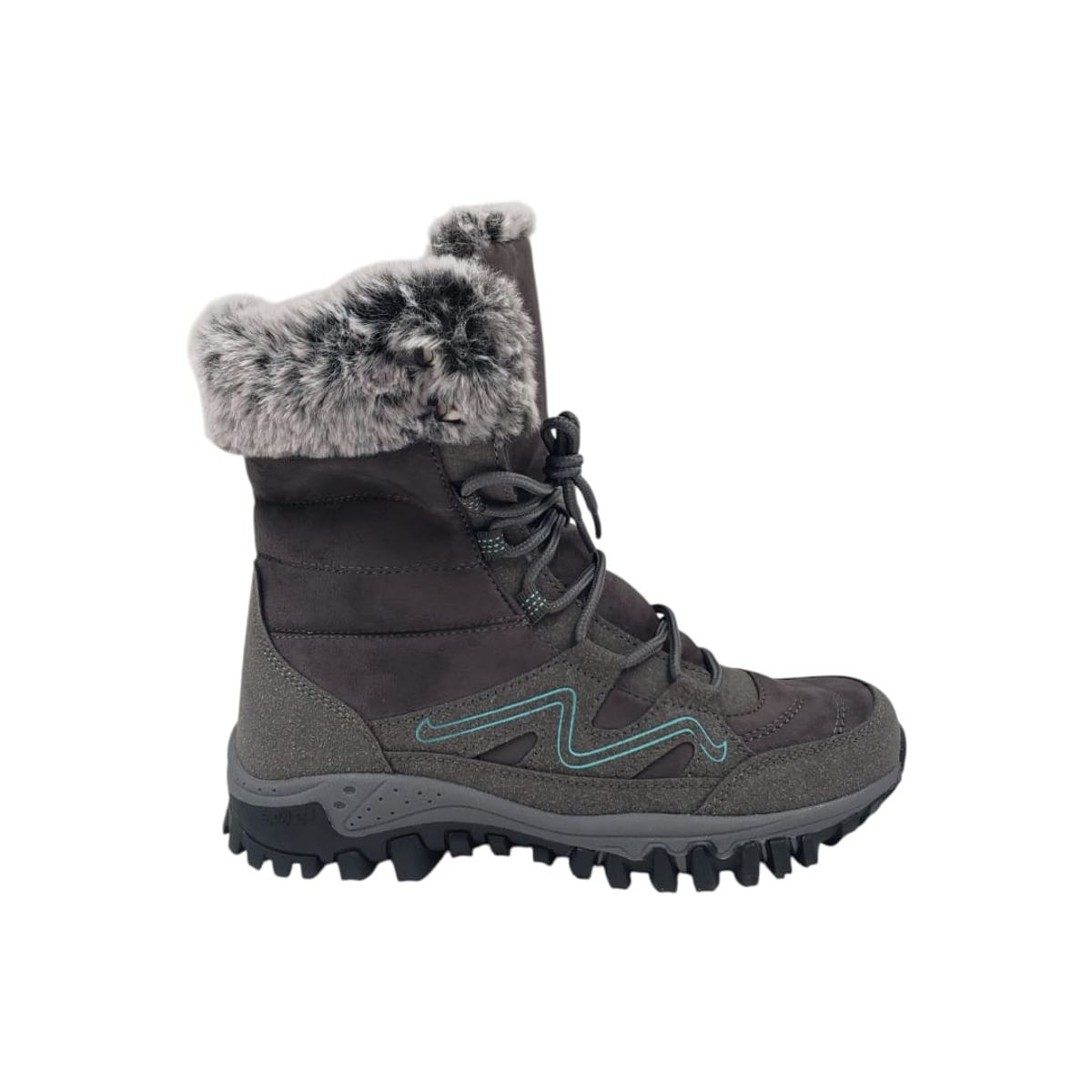 HERIEL - Botín Gris Chiporro Mujer