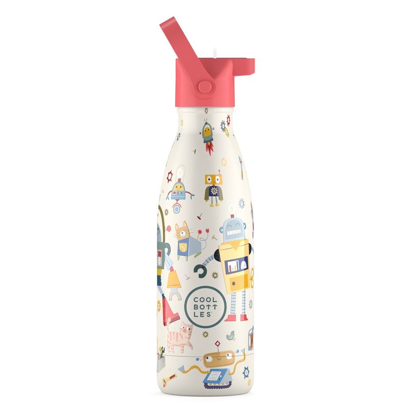 GENERICO - Botella térmica NIÑOS COOL BOTTLES - Messy Robots
