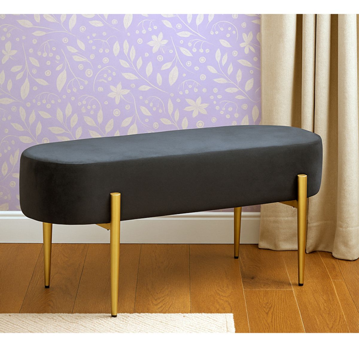 MSA MUEBLES SANTA ANA - Banqueta moderna Black Drag