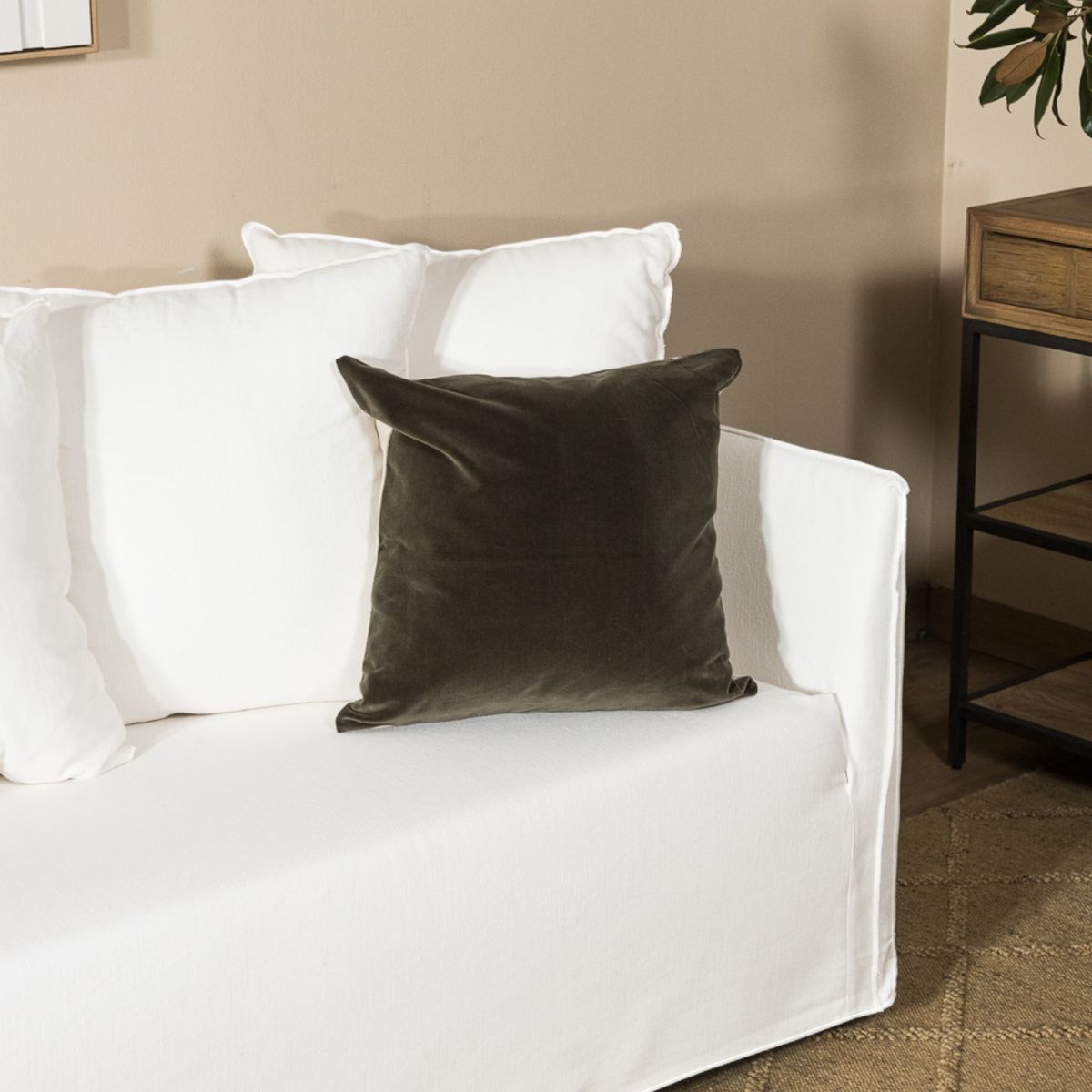 AMOBLE - Funda Cojin Villar  Velvet 50X50 Amoblé