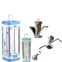 GENERICO - Lampara Foco Emergencia Solar Recargable Usb Led