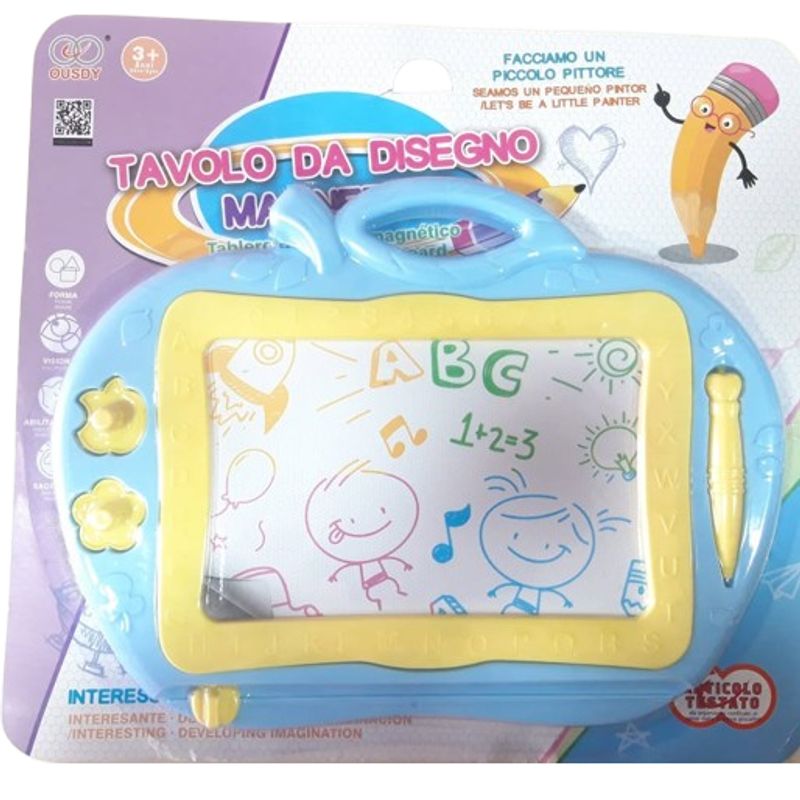 GENERICO - Pizarra Magica Creativa Magnetica Con Lapiz 29.3 X 21.8cm