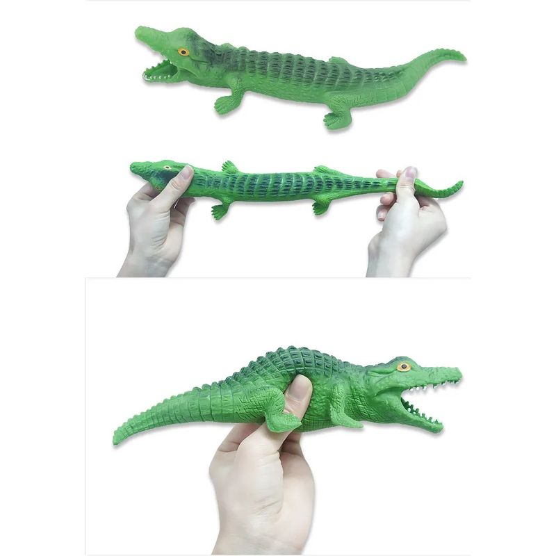 GENERICO - Squishy De Arena De Cocodrilo Realista Juguete Antiestres