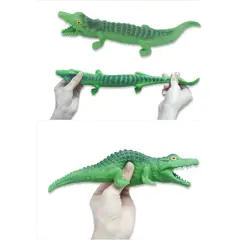 GENERICO - Squishy De Arena De Cocodrilo Realista Juguete Antiestres