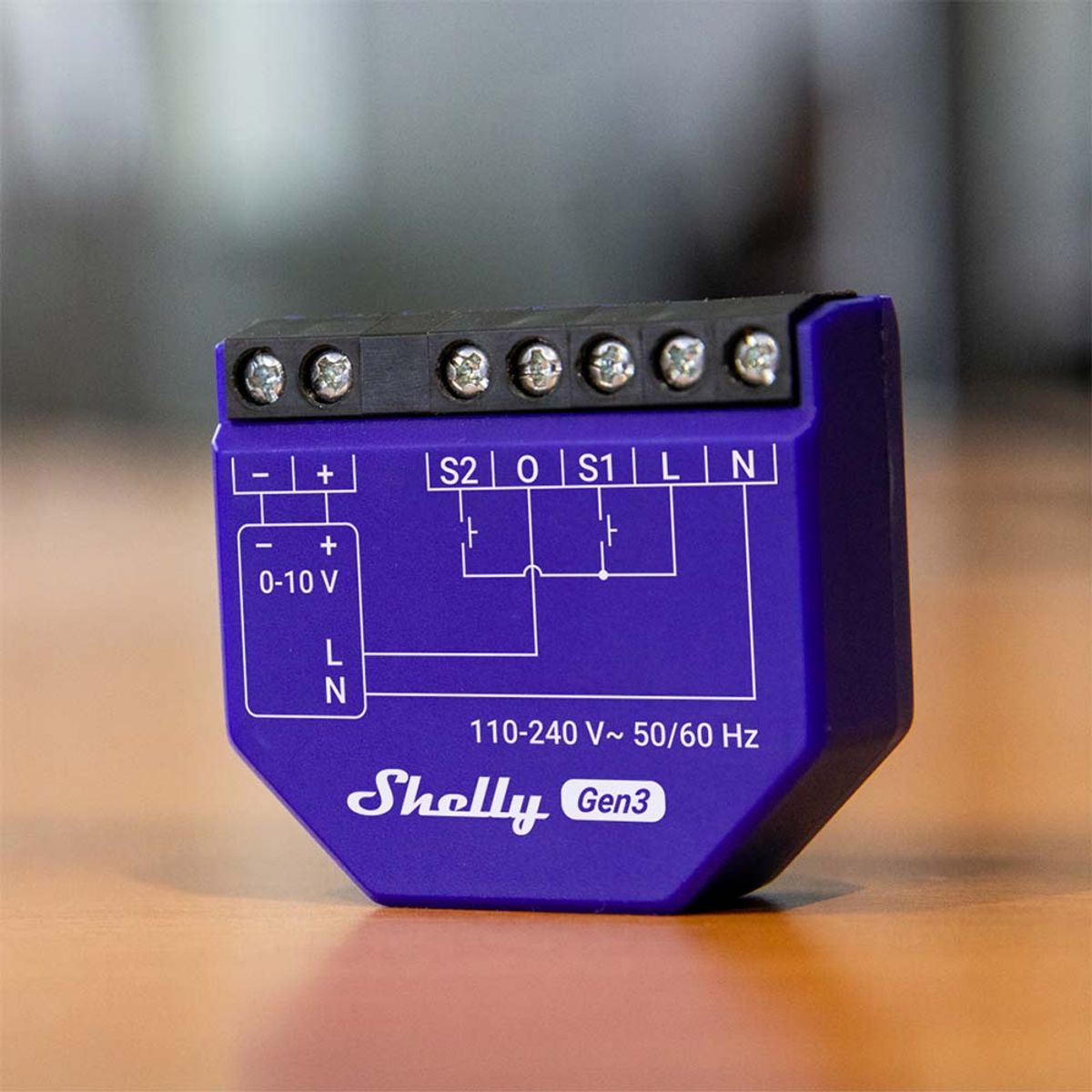 SHELLY - Regulador de Intensidad Dimmer 0 a 10V PM Gen3 Shelly