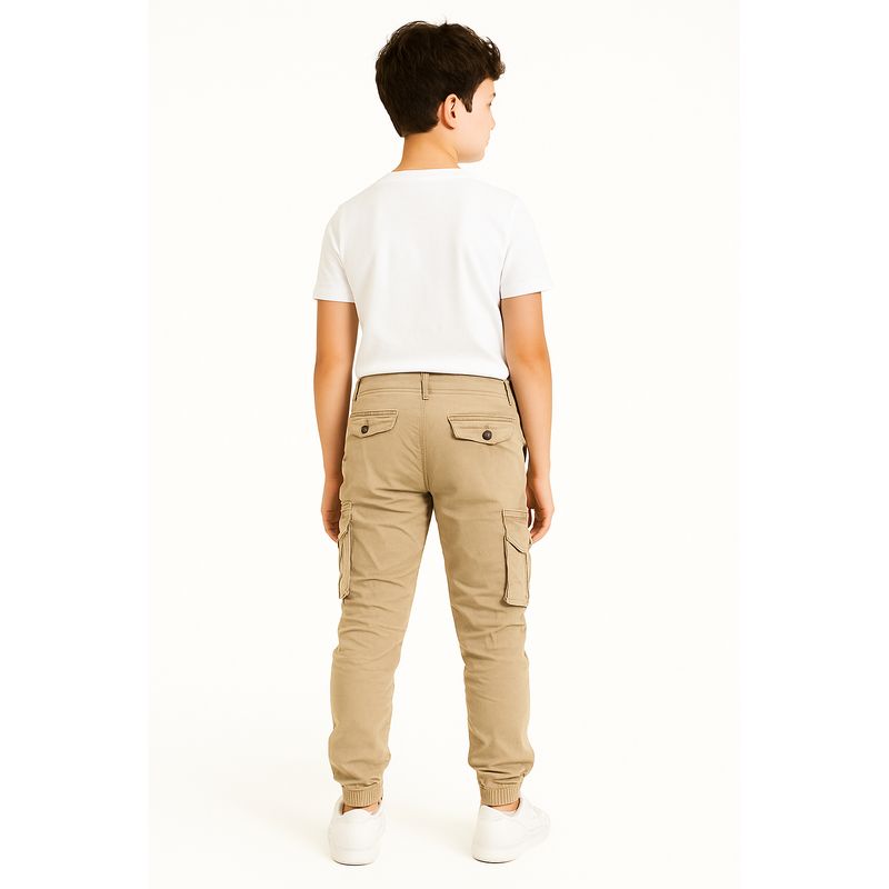 KIBOU - Pantalón Jogger Cargo Juvenil