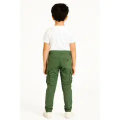 KIBOU - Pantalón Jogger Cargo Juvenil