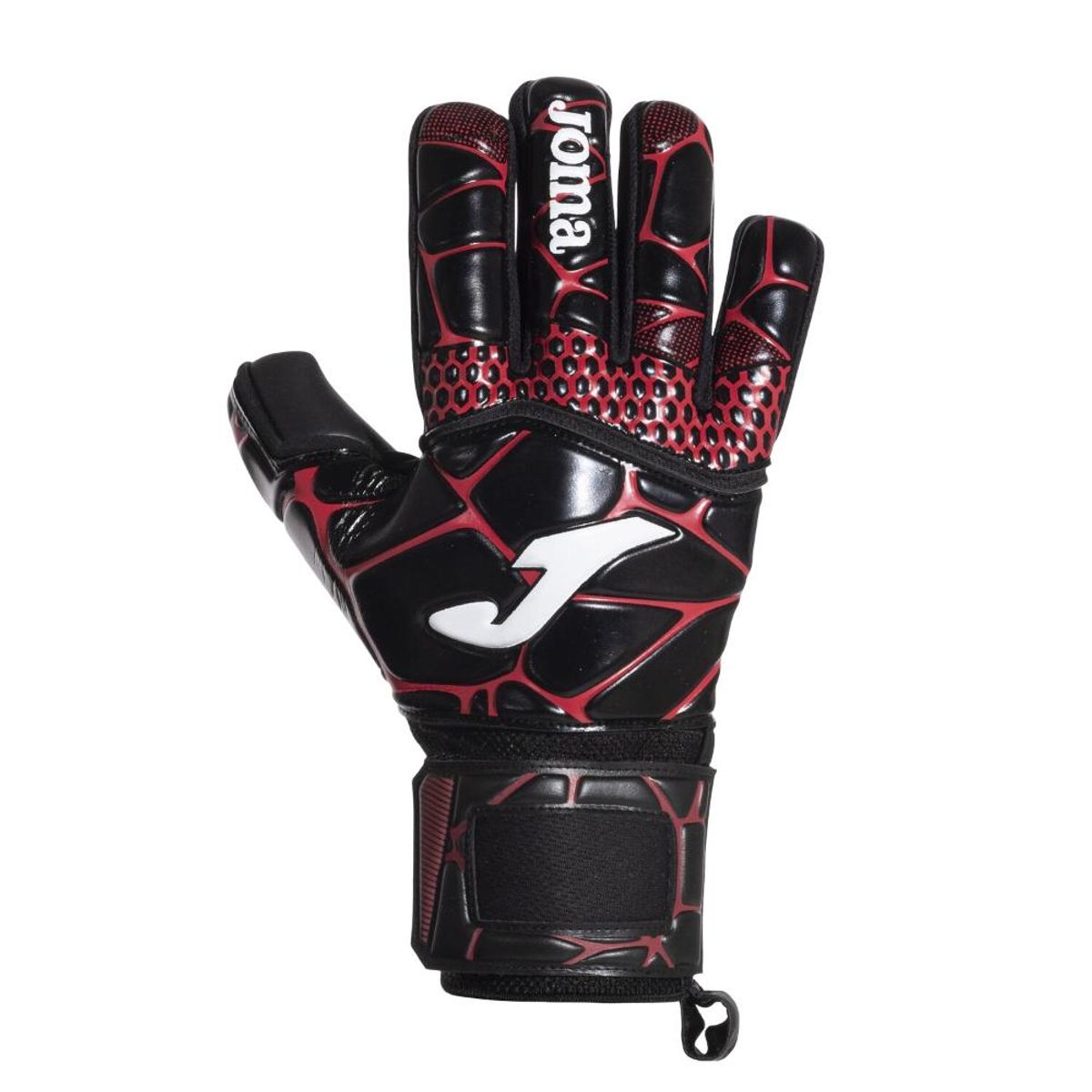 JOMA - Guantes Fútbol Gk-Pro Negro Rojo Joma