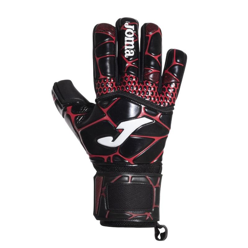 JOMA - Guantes Fútbol Gk-Pro Negro Rojo Joma