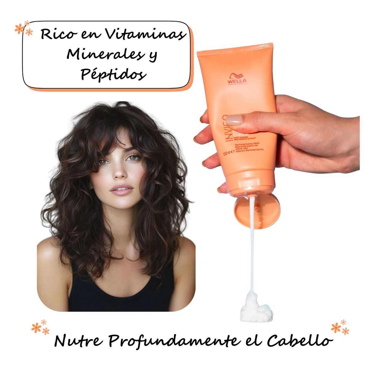 WELLA - Acondicionador Wella Nutri Enrich 200ml Nutrición Vitamina E