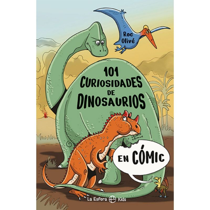 LA ESFERA DE LOS LIBROS - Libro 101 curiosidades de dinosaurios en cómic