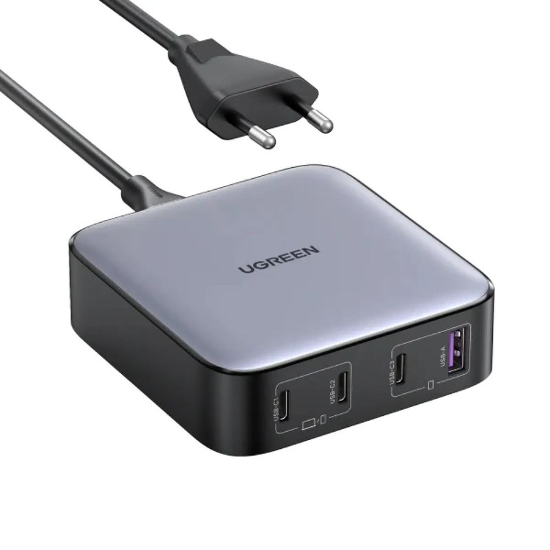 UGREEN - UGREEN Cargador de escritorio Nexode GaN 100W