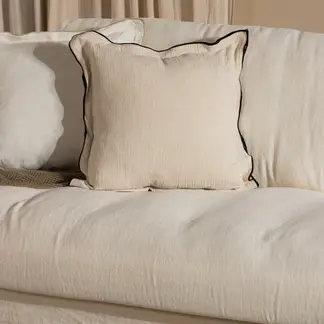 FORASTERO - Funda Cojin Fine Beige 01