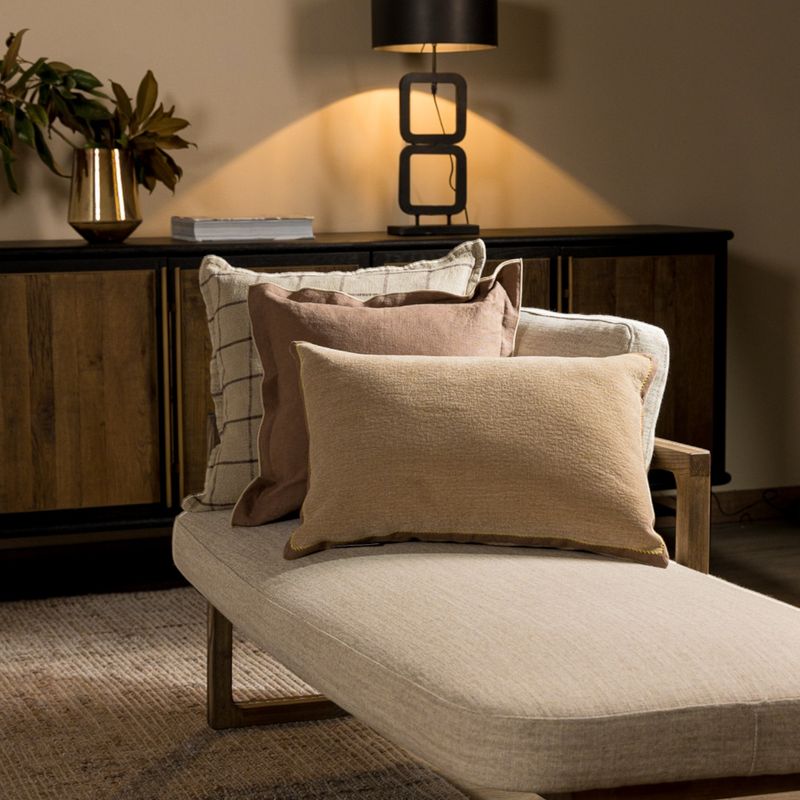 FORASTERO - Funda Cojin Browns Pipping 60X40 Forastero