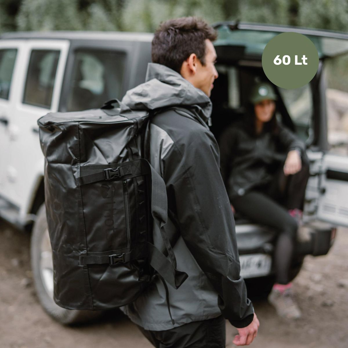 LHOTSE - Bolso Deportivo Impermeable Duffel 60 lts Lhotse